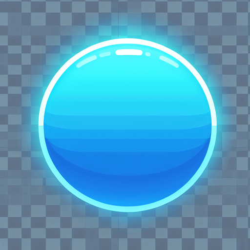 blue oval beam.
Single Game Texture.  In-Game asset.  2d.  Blank background.  High contrast.  No shadows