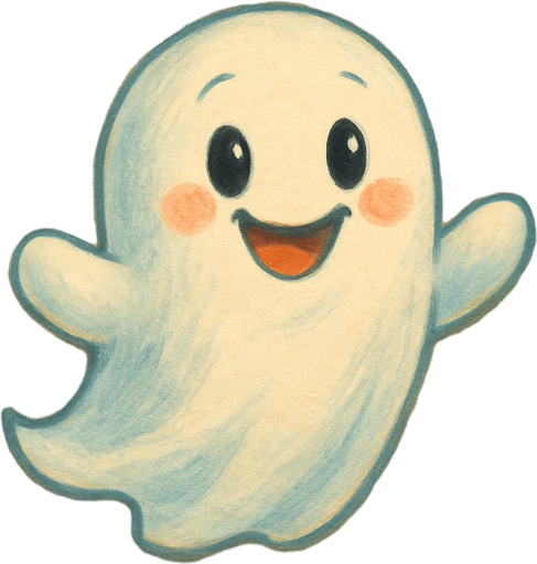 friendly ghost.