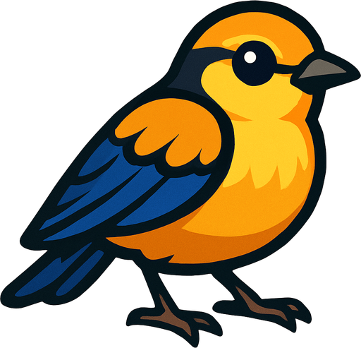 make a bird.
In-Game asset.  High contrast.  No shadows