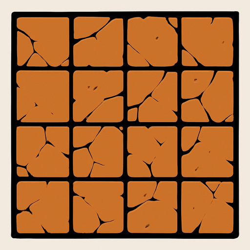 floor.
In-Game asset.  2d.  High contrast.  No shadows