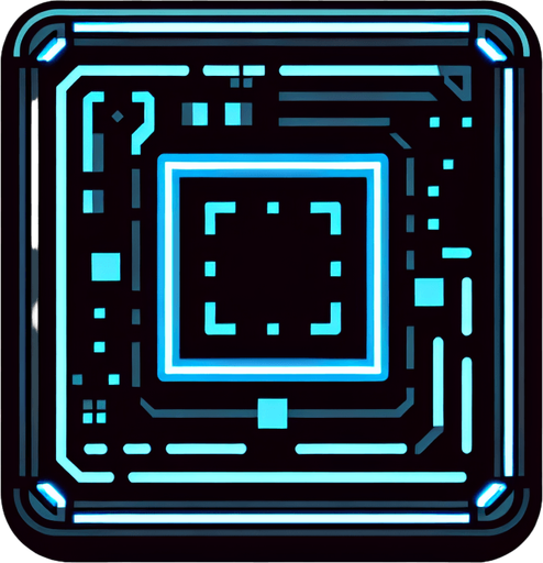 square with Neon dark blue borders, simple, cyberpunk, 2d.
Single Game Texture. In-Game asset. 2d. Blank background. High contrast. No shadows.