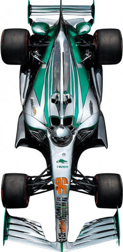 ugyanez a kép csak 2 zöld türkizzöld csik a kocsi orrán