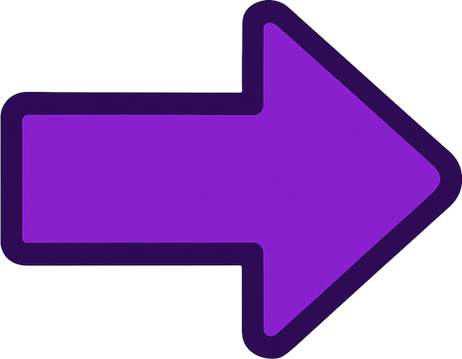mor bir arrow.
In-Game asset.  2d.  High contrast.  No shadows
