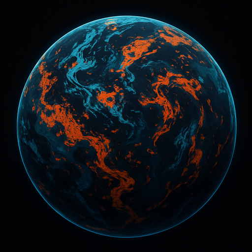 Create si-fi realistic planet 3D views. In-Game asset. 2d. High contrast. No shadows.
In-Game asset.  2d.  High contrast.  No shadows