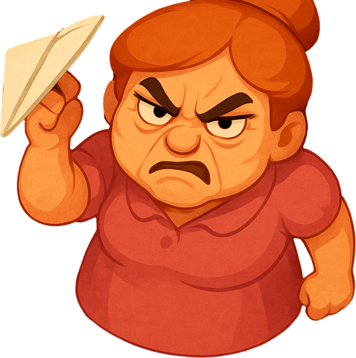 Make her look 40% more angry and give her more attitude