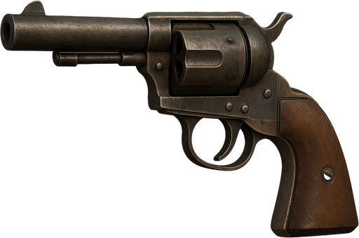 old 6-shooter pistol.
In-Game asset