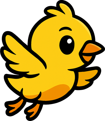 hava civcivi.
In-Game asset.  2d.  High contrast.  No shadows