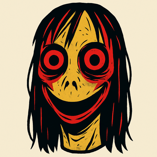 momo head.
In-Game asset.  2d.  High contrast.  No shadows