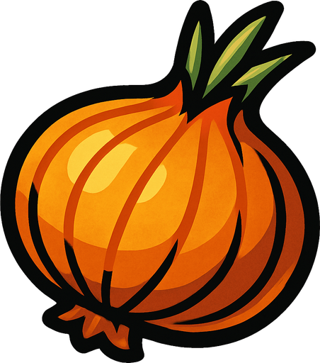 Onion.
In-Game asset.  2d.  High contrast.  No shadows