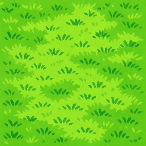 just a green field viewed from above.
In-Game asset.  2d.  High contrast.  No shadows