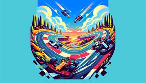 Car Race with reverse controls