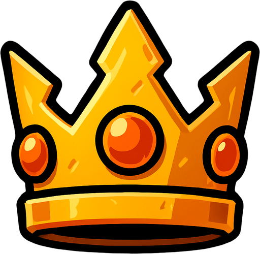 crown.
In-Game asset.  2d.  High contrast.  No shadows