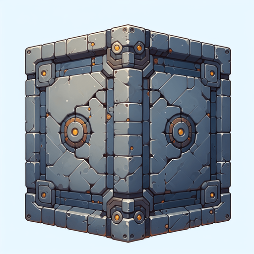 square
\
Single Game Texture. In-Game asset. 2d. Blank background. High contrast. No shadows.