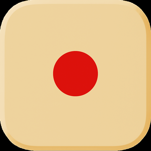 Zar 4 değil, zar 1 olsun. İçi siyah değil kırmızı olsun.