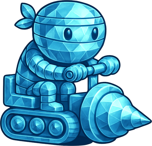 Same ninja character, with diamond color