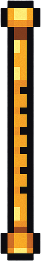 flute pixel art 2d vertical.
In-Game asset.  2d.  High contrast.  No shadows