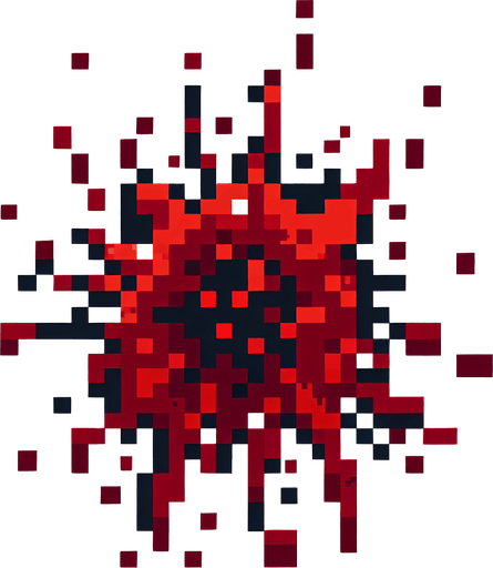 top down view, blood splatter game sprite
no background