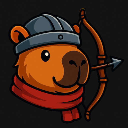 Cambia la resortera por un arco. Añade una bufanda y has el casco mas pequeño