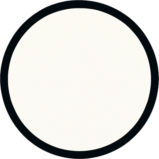 A white ball.
In-Game asset.  2d.  High contrast.  No shadows