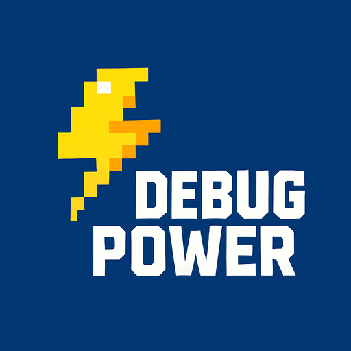 DebugPower.
In-Game asset.  High contrast.  No shadows