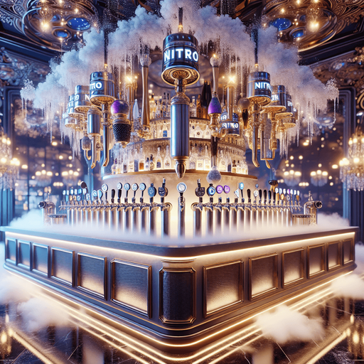 Nitro bar no background