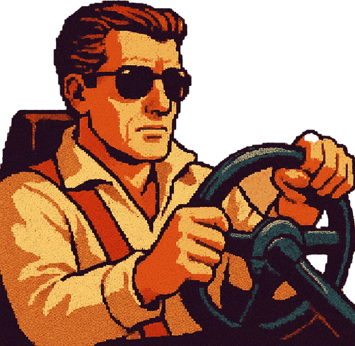 Change the man and draw retro style