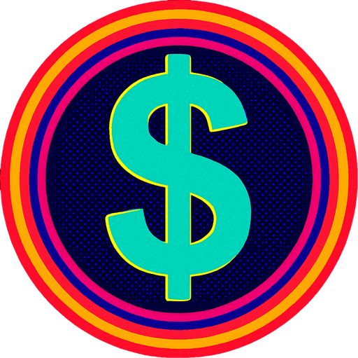 Replace the knife and fork with a dollar symbol.