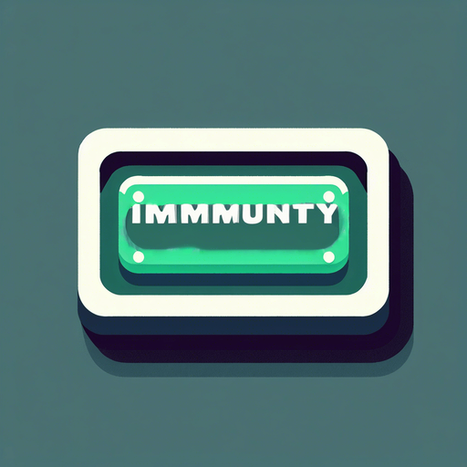 text that says "immunity"