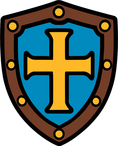 Kalkan.
In-Game asset.  2d.  High contrast.  No shadows