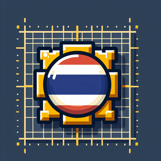 thailand flag. simple. flat.
Single Game Texture. In-Game asset. 2d. Blank background. High contrast. No shadows.