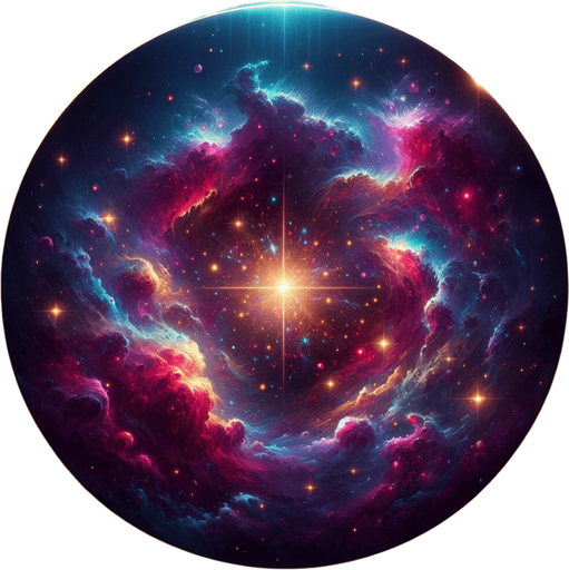 Epic galaxy.
Single Game Texture.  In-Game asset.  2d.  Blank background.  High contrast.  No shadows