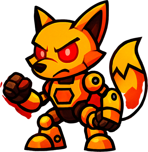 Con ojos rojos y aura roja