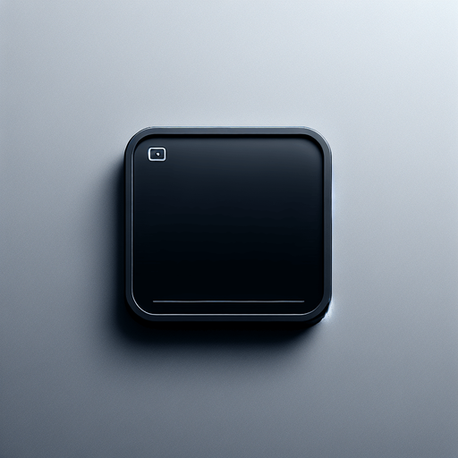 basic rectangular empty black popup.
UI element.