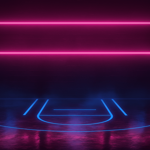 Remove basketball rings and backboards from picture