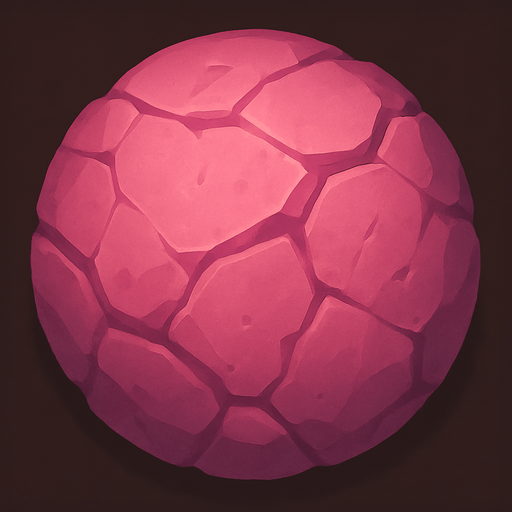 pink stone round.
In-Game asset