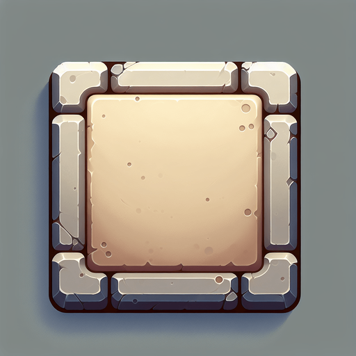 square
\
Single Game Texture. In-Game asset. 2d. Blank background. High contrast. No shadows.
