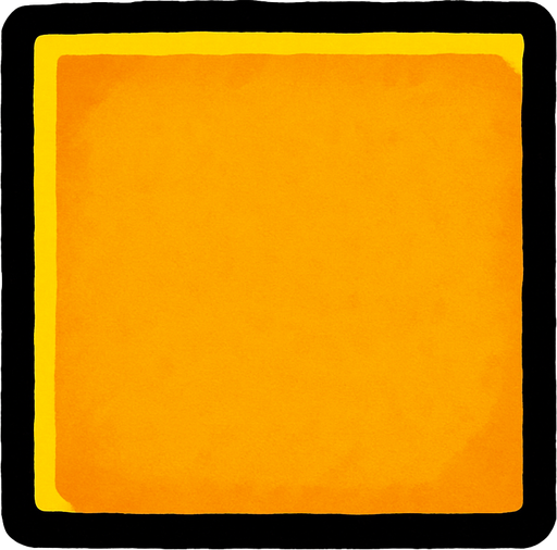 cuadrado.
In-Game asset.  2d.  High contrast.  No shadows