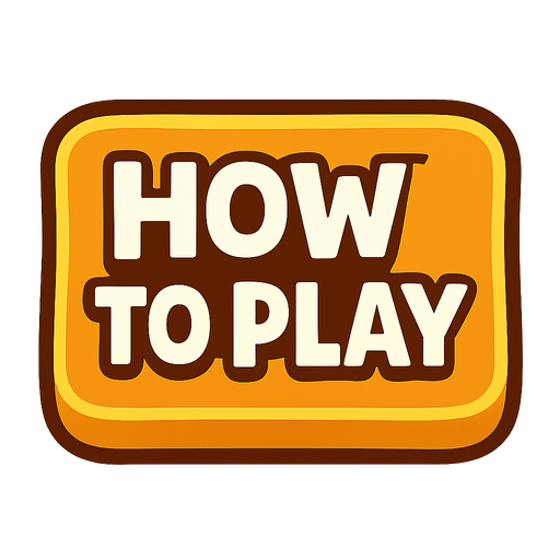 How to play button.
In-Game asset.  2d.  High contrast.  No shadows