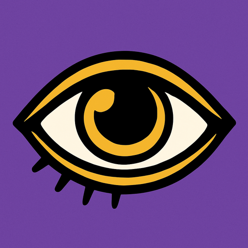 eye.
In-Game asset.  2d.  High contrast.  No shadows
