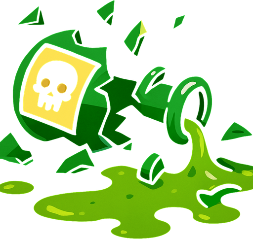 Şişe kırılsın parçaşarı etrafa dagılsın