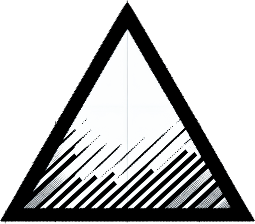 White triangle
Single Game Texture. In-Game asset. 2d. Blank background. High contrast. No shadows.