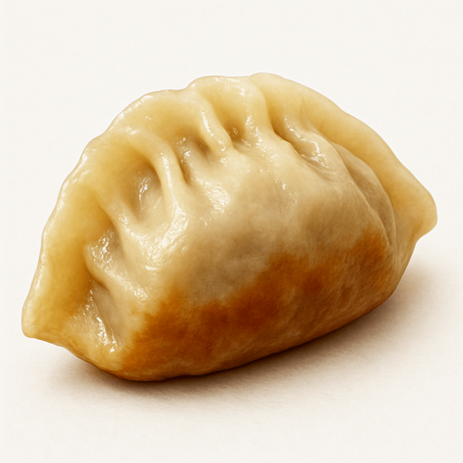 dumpling - Gerçekçi - Yazısız.
In-Game asset.  2d.  High contrast.  No shadows