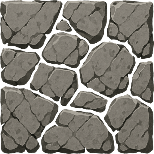Taş texture.
In-Game asset.  2d.  High contrast.  No shadows