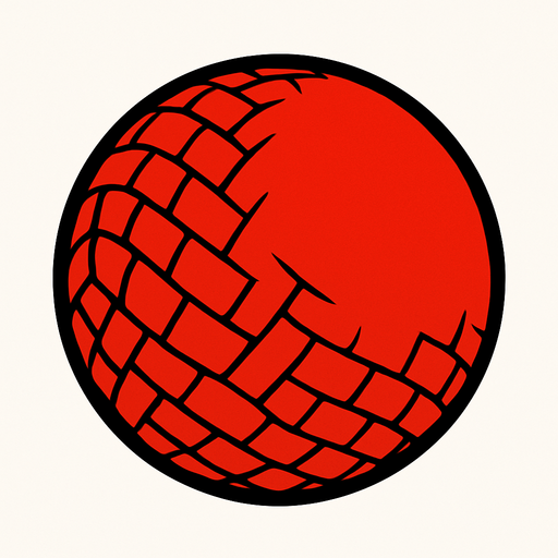 dodge ball ball.
In-Game asset.  2d.  High contrast.  No shadows
