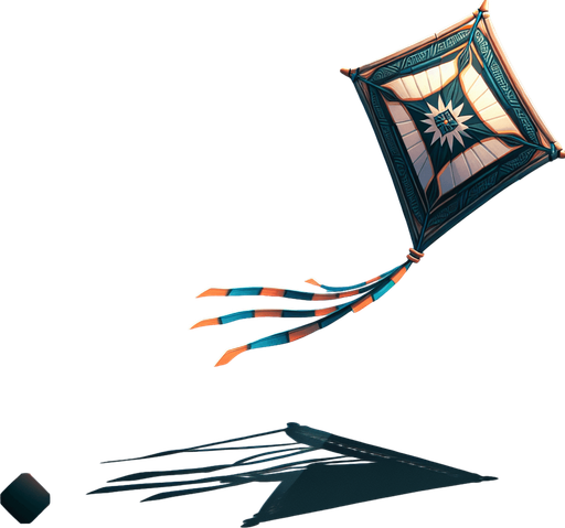 Kite and look like real make this type kite for me.
Single Game Texture. In-Game asset. 3d. Blank background. High contrast. shadows.