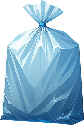Plastic bag.
Single Game Texture.  In-Game asset.  2d.  Blank background.  High contrast.  No shadows