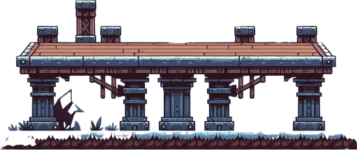 Plataform.
Single Game Texture. In-Game asset. 2d. Blank background. High contrast. No shadows.