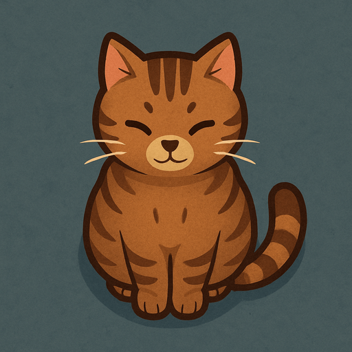 cat top view.
In-Game asset