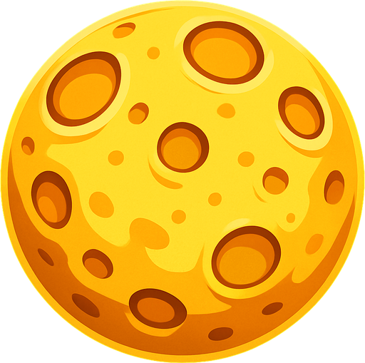 Moon.
In-Game asset.  2d.  High contrast.  No shadows