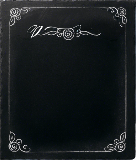 Text "NOVICE BREW" handwritten in white chalk